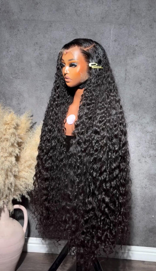 Burmese Curly 13x4 frontal wig (Luxury)
